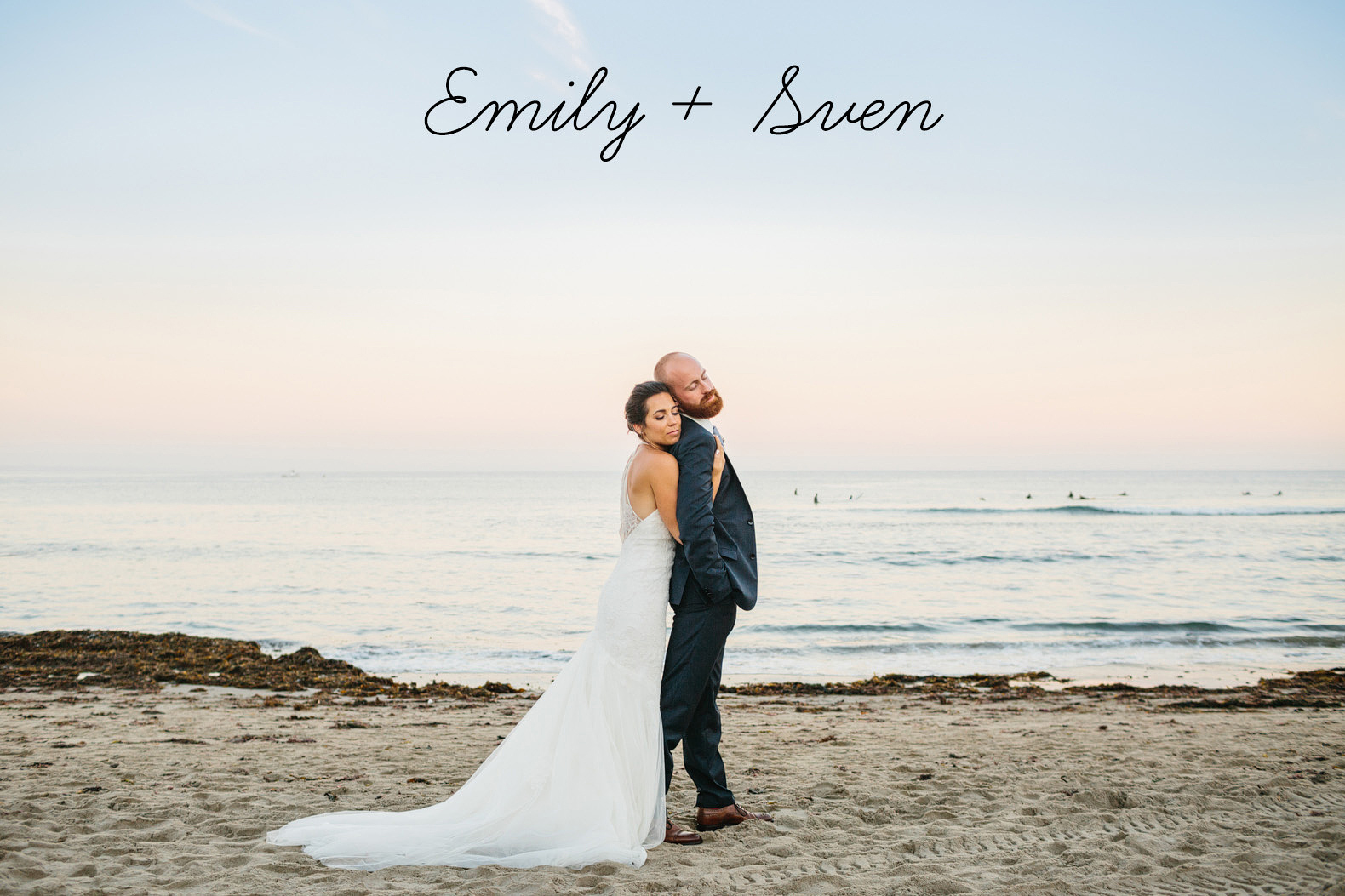 These are Emily + Sven's wedding photos. 