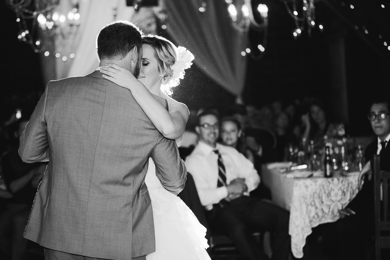 A gorgeous photo of Brooke and Blake during the first dance. 
