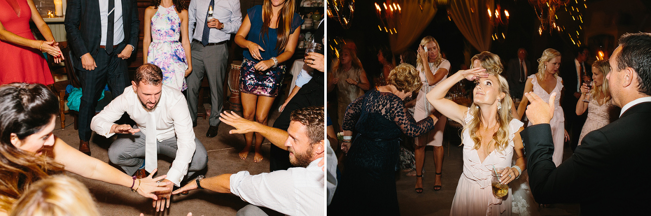 Blake dancing at the reception. 