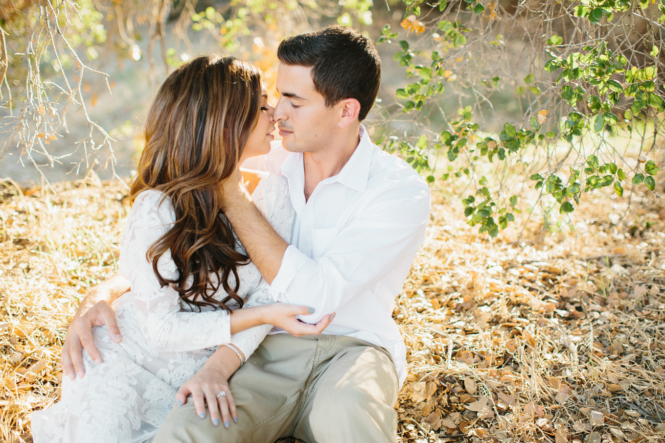 A sweet photo of the couple. 