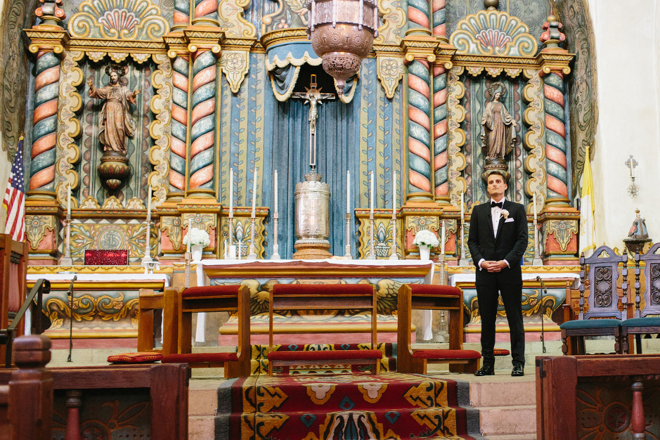 The ceremony was at Our Lady of Mount Carmel. 