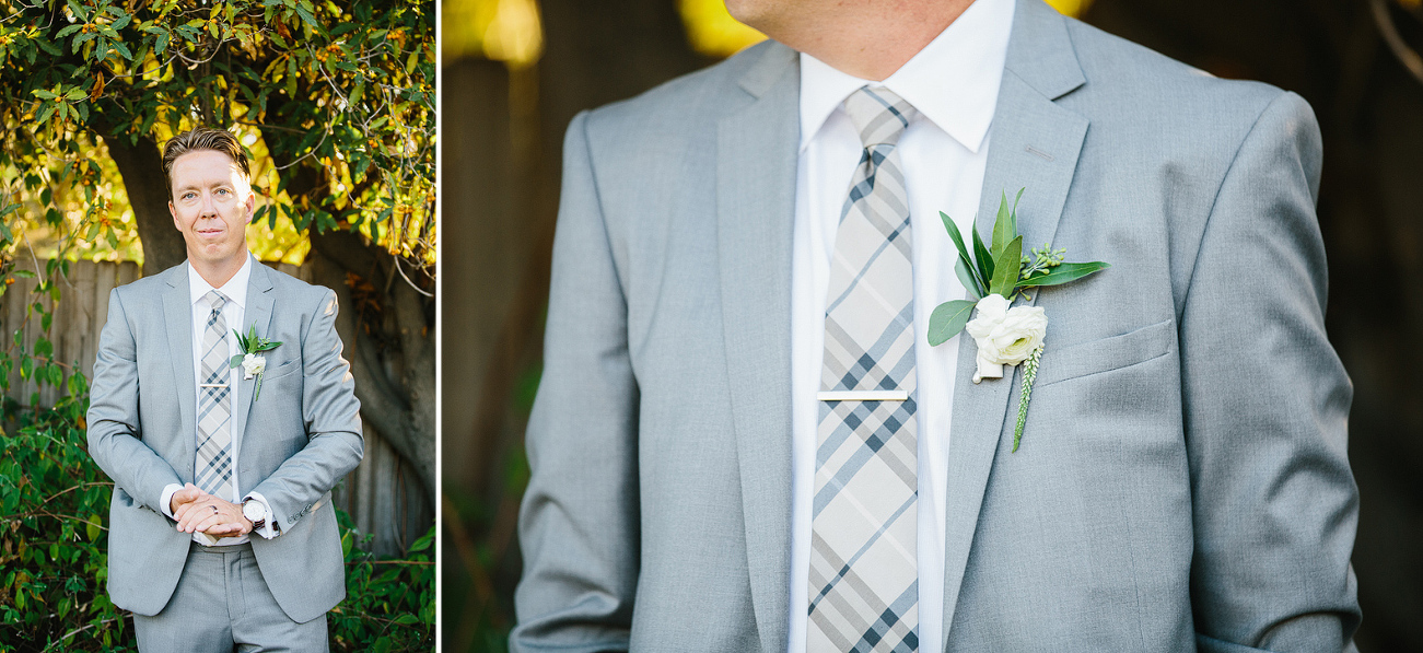 Portraits of the groom. 