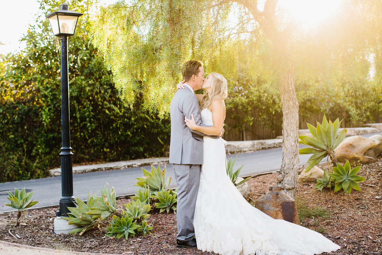 A beautiful photo of the couple in Santa Barbara. 