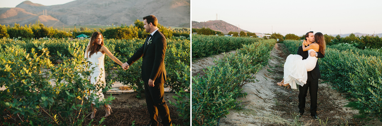 The couple in the ranch