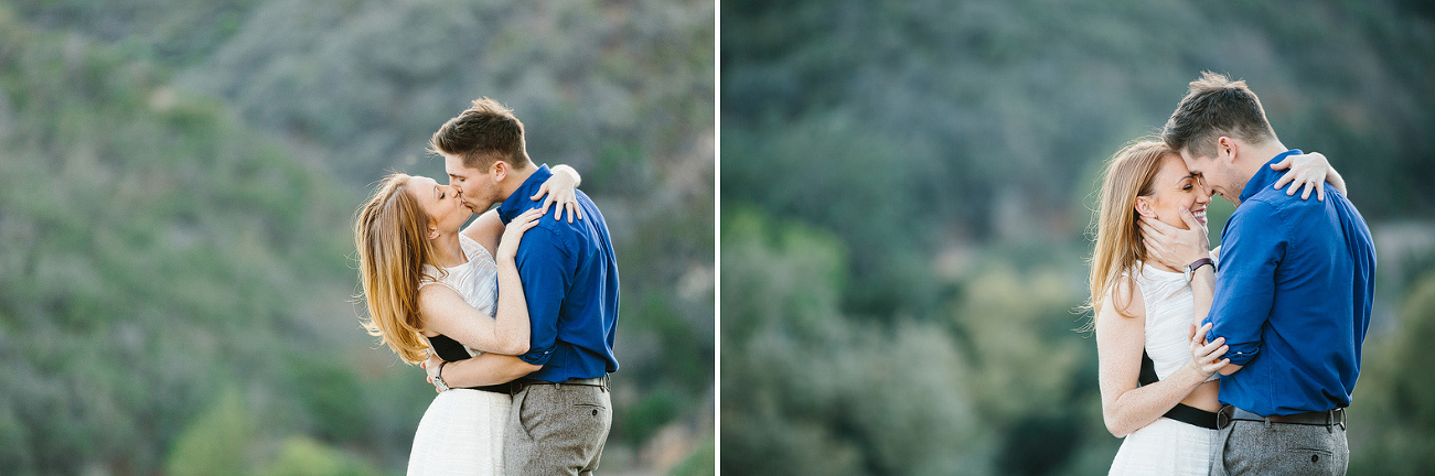 Sweet photos of the couple close together. 