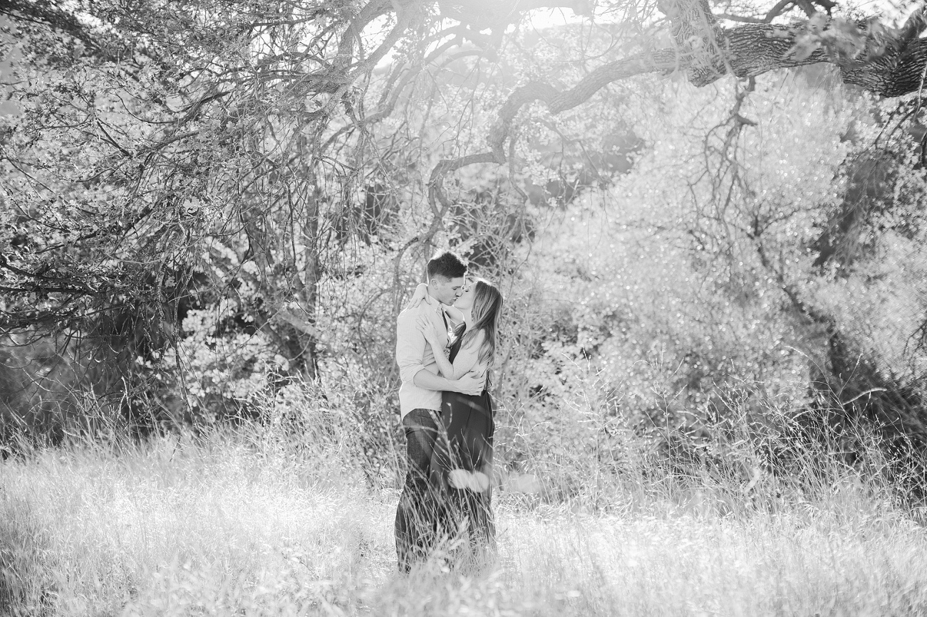 Mallauri and Curt standing in the fields. 