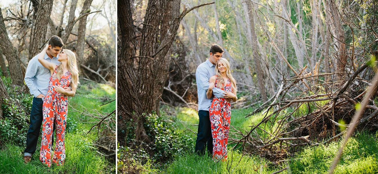 Sweet photos of Britt and Steve in the trees. 