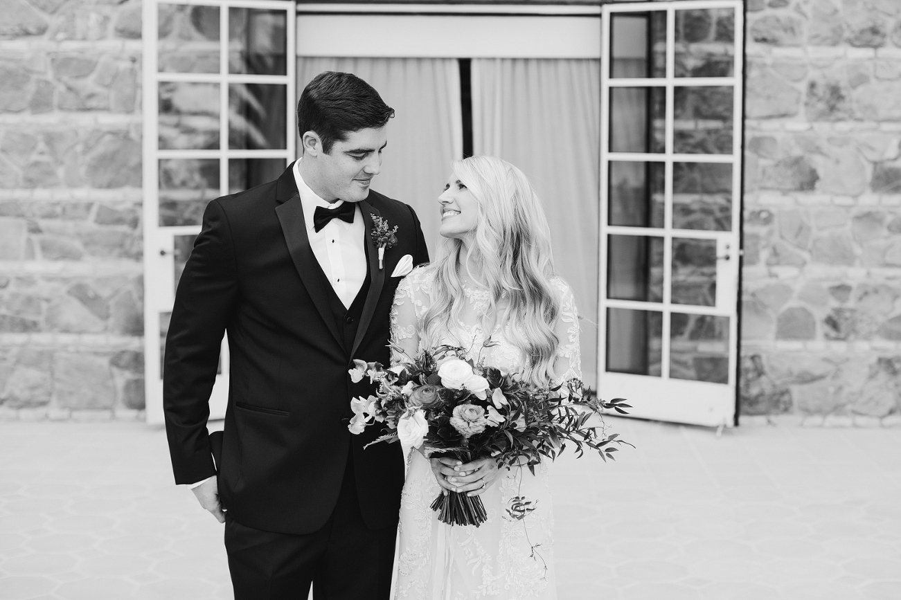 Britt and Steve together on their wedding day. 