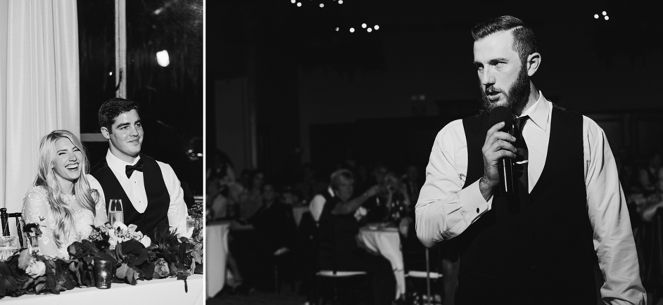 Black and white photos of the best man
