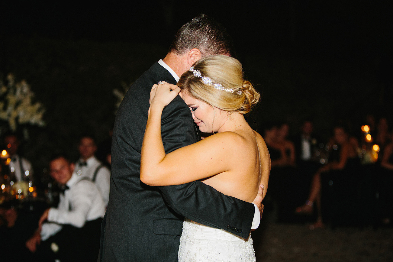 A sweet photo of the father daughter dance. 