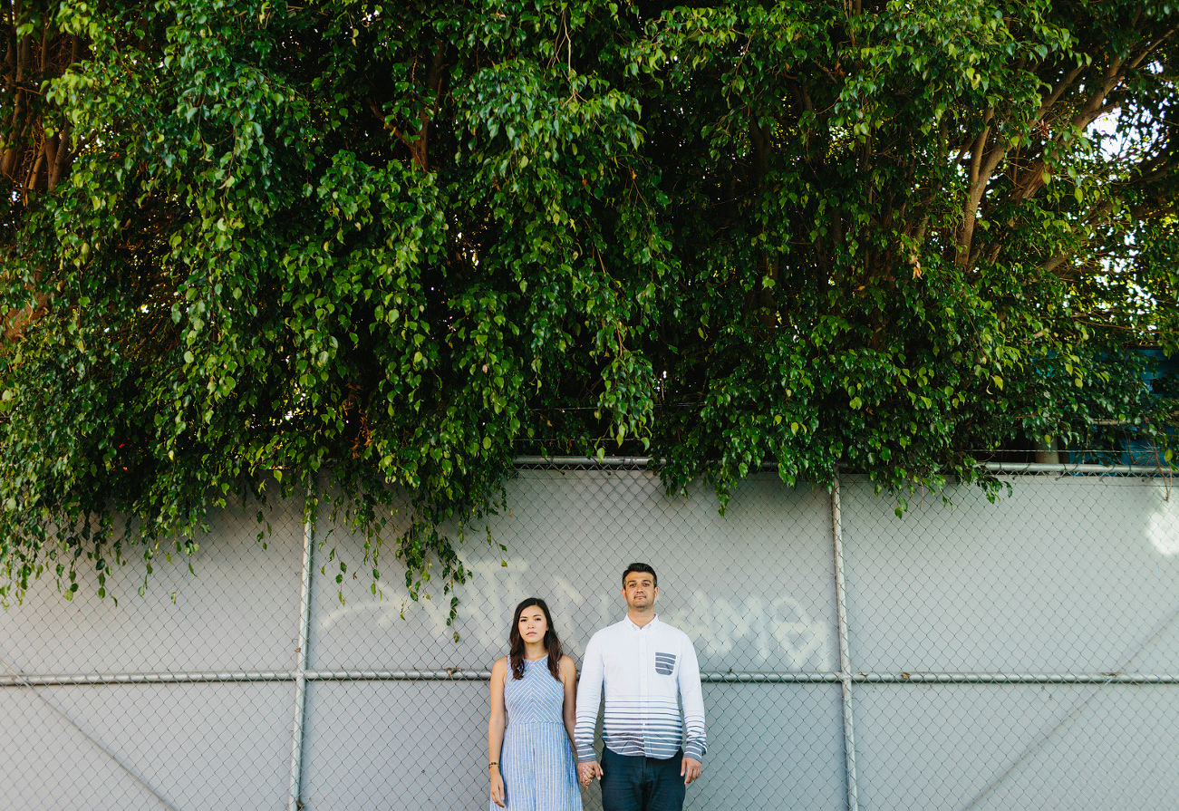 Maily and Hajime under a large tree. 