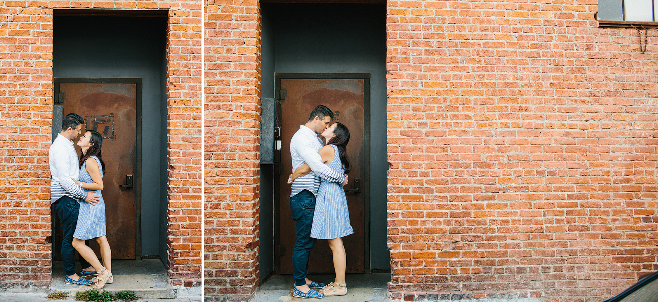 Maily and Hajime in a doorway. 