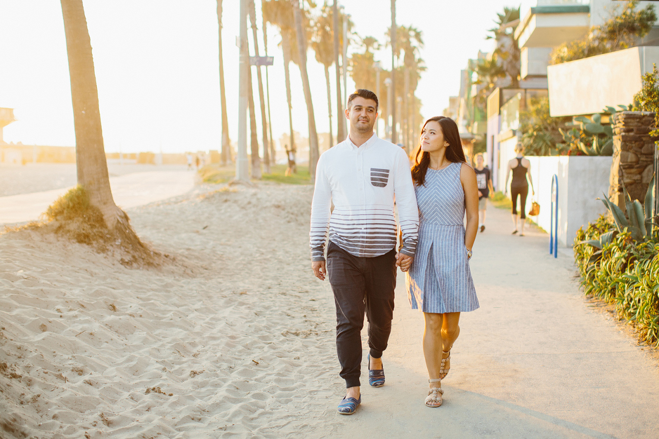 Maily and Hajime at Venice beach. 