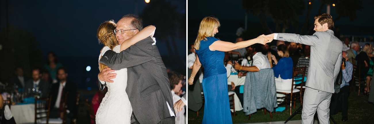 Linda and Dan dancing with their parents. 