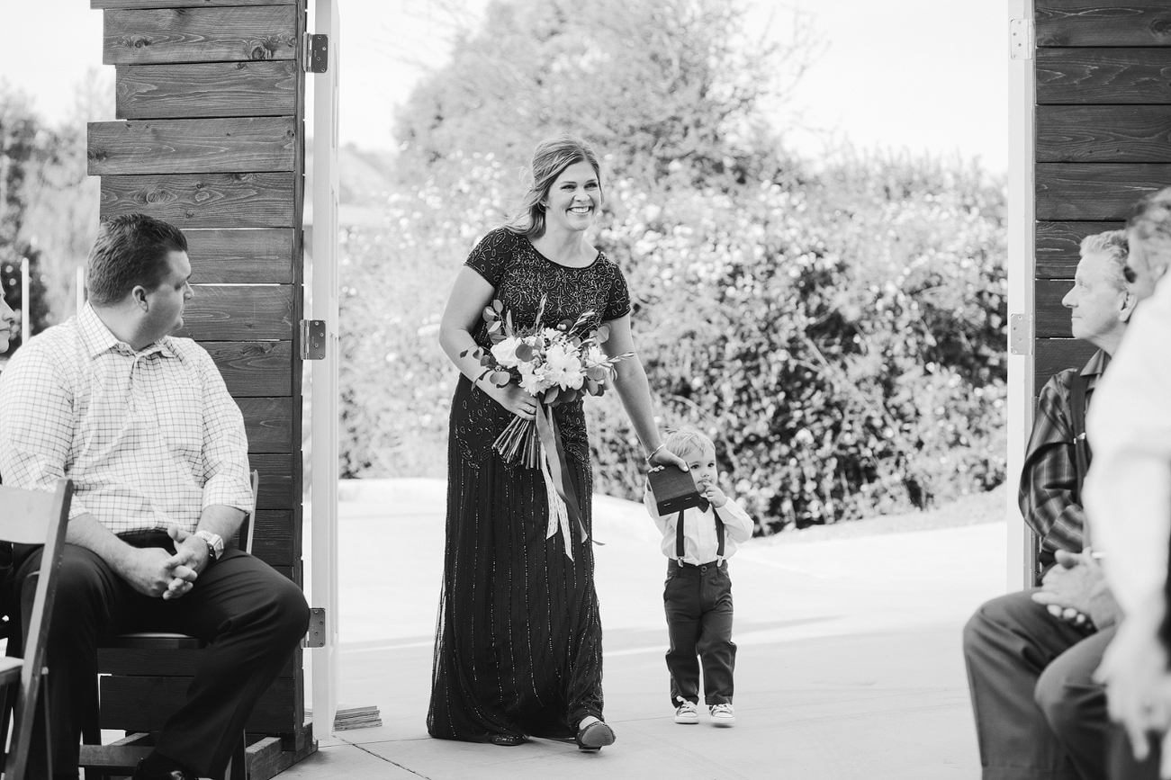 Sweet Camarillo Backyard Wedding: Cameryn + Mark