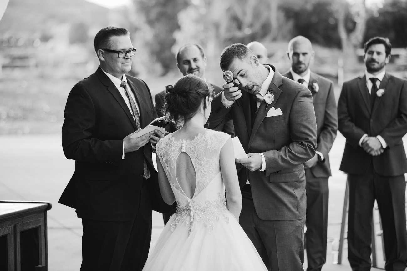 Sweet Camarillo Backyard Wedding: Cameryn + Mark