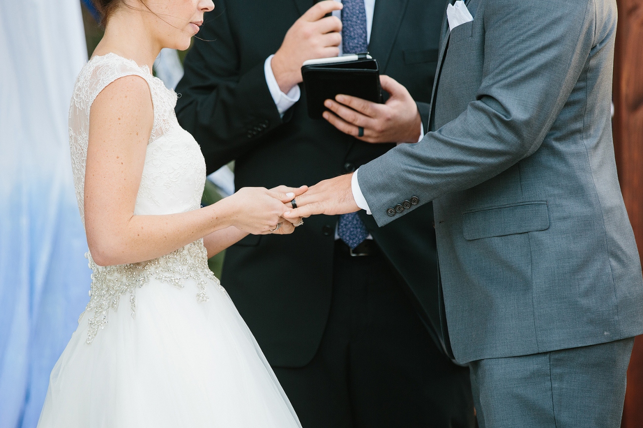 Sweet Camarillo Backyard Wedding: Cameryn + Mark