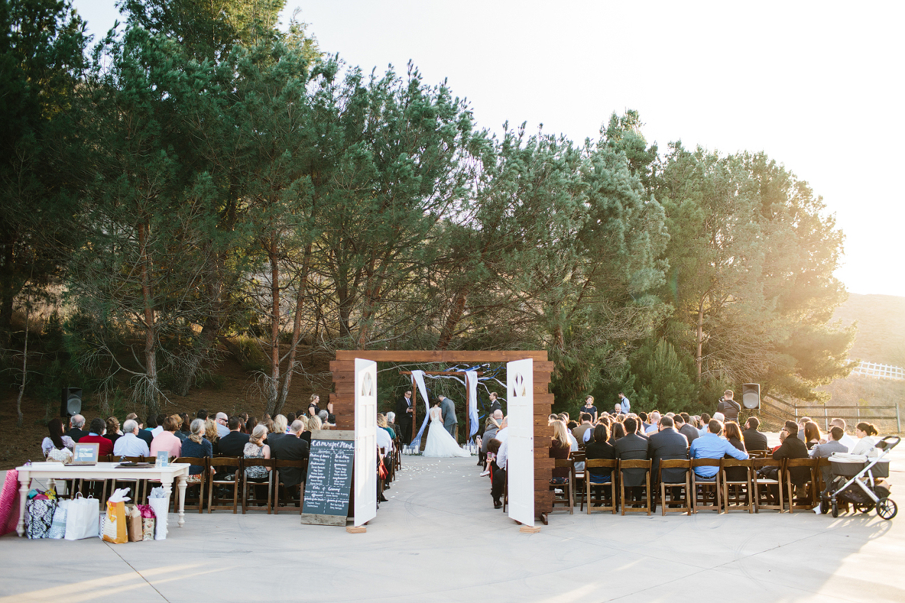 Sweet Camarillo Backyard Wedding: Cameryn + Mark