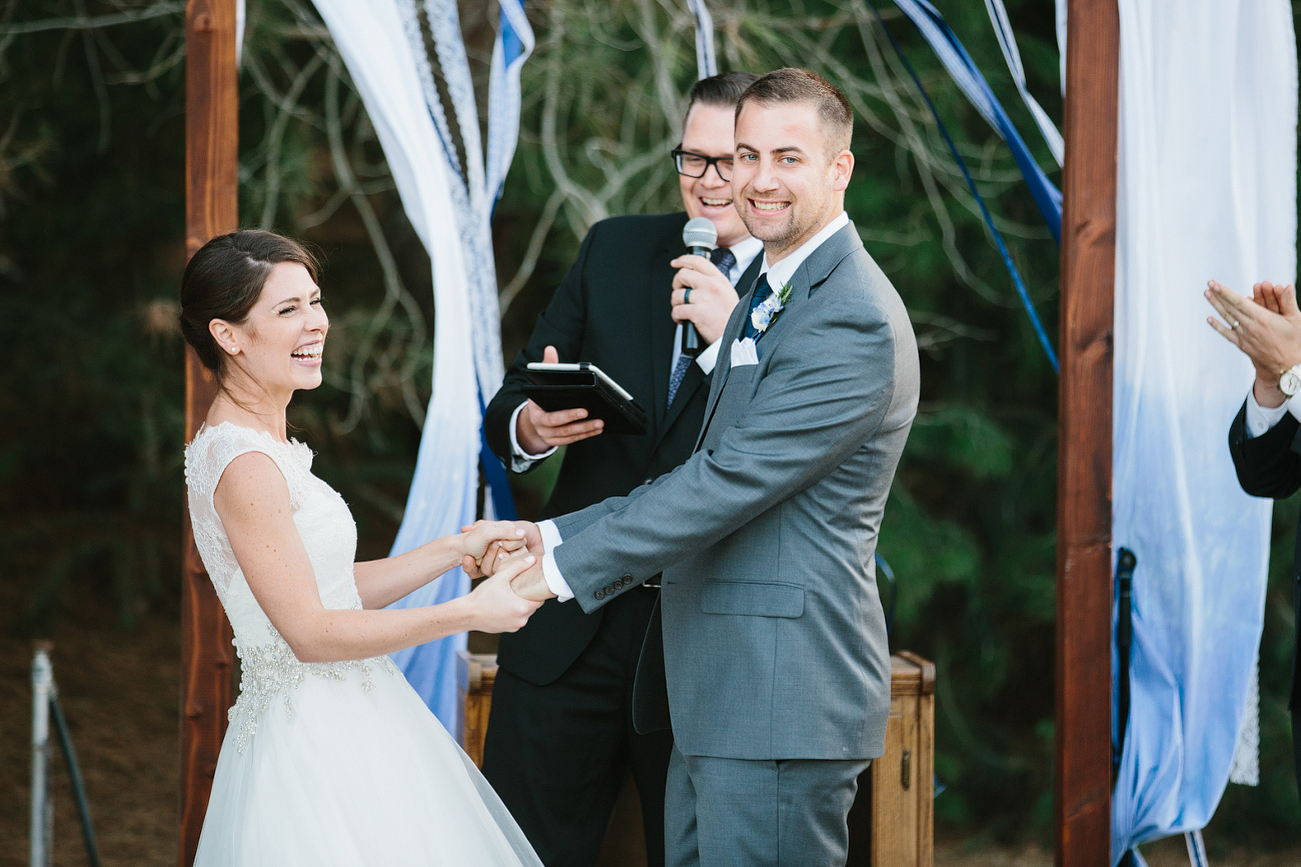 Sweet Camarillo Backyard Wedding: Cameryn + Mark