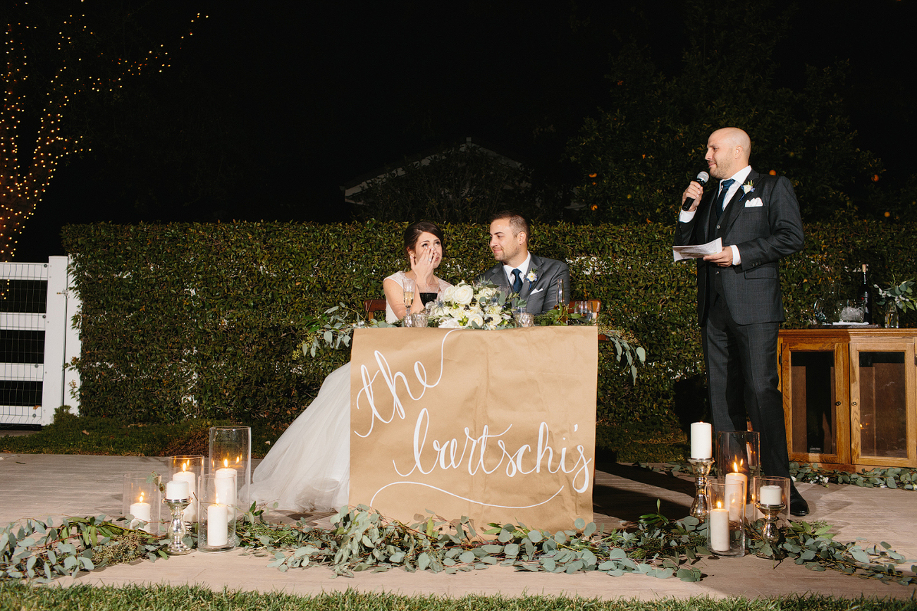 Sweet Camarillo Backyard Wedding: Cameryn + Mark