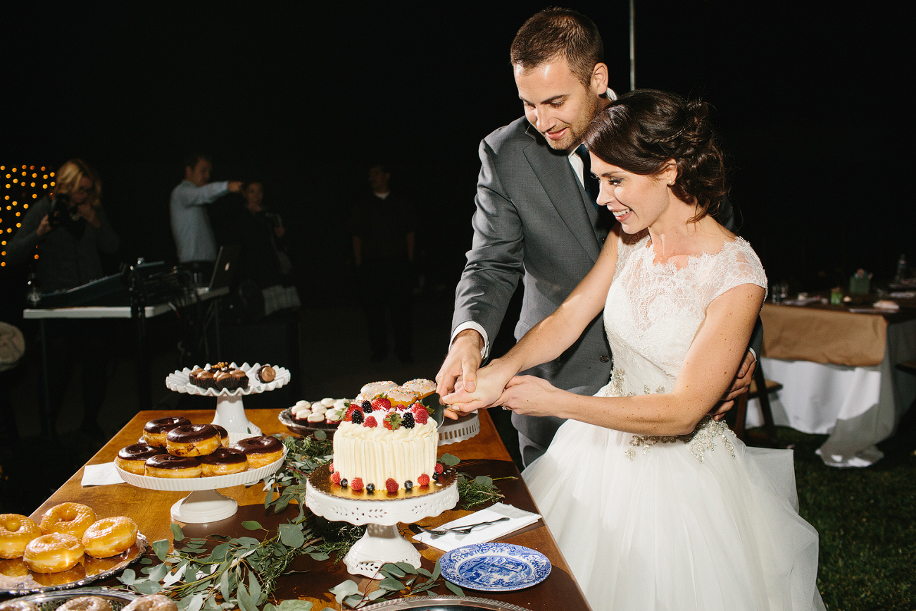 Sweet Camarillo Backyard Wedding: Cameryn + Mark