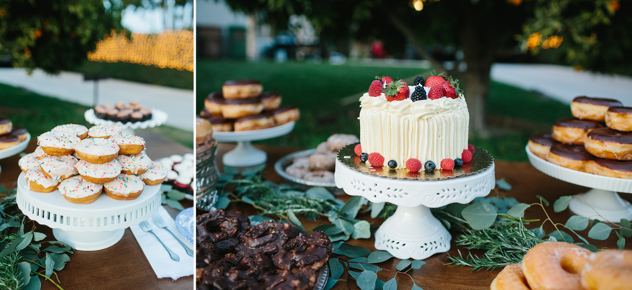 Sweet Camarillo Backyard Wedding: Cameryn + Mark