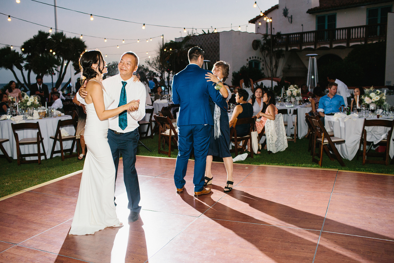 The father daughter dance and mother son dance. 