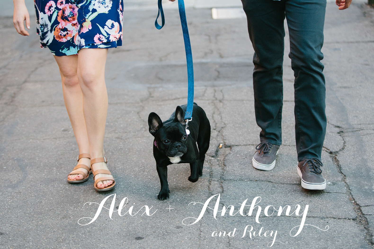 Alix and Anthony's engagement session. 