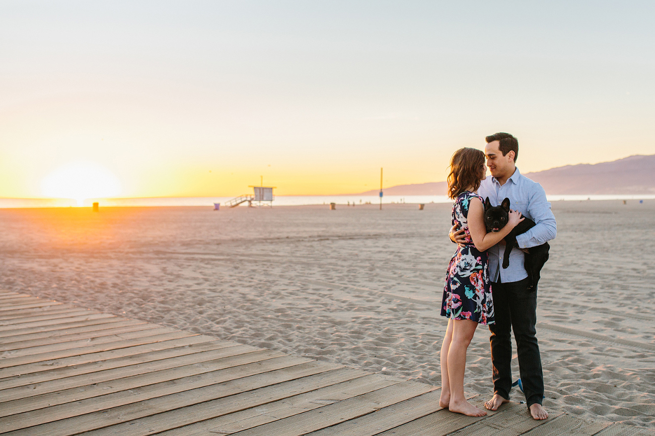 Sunset photos in Santa Monica. 