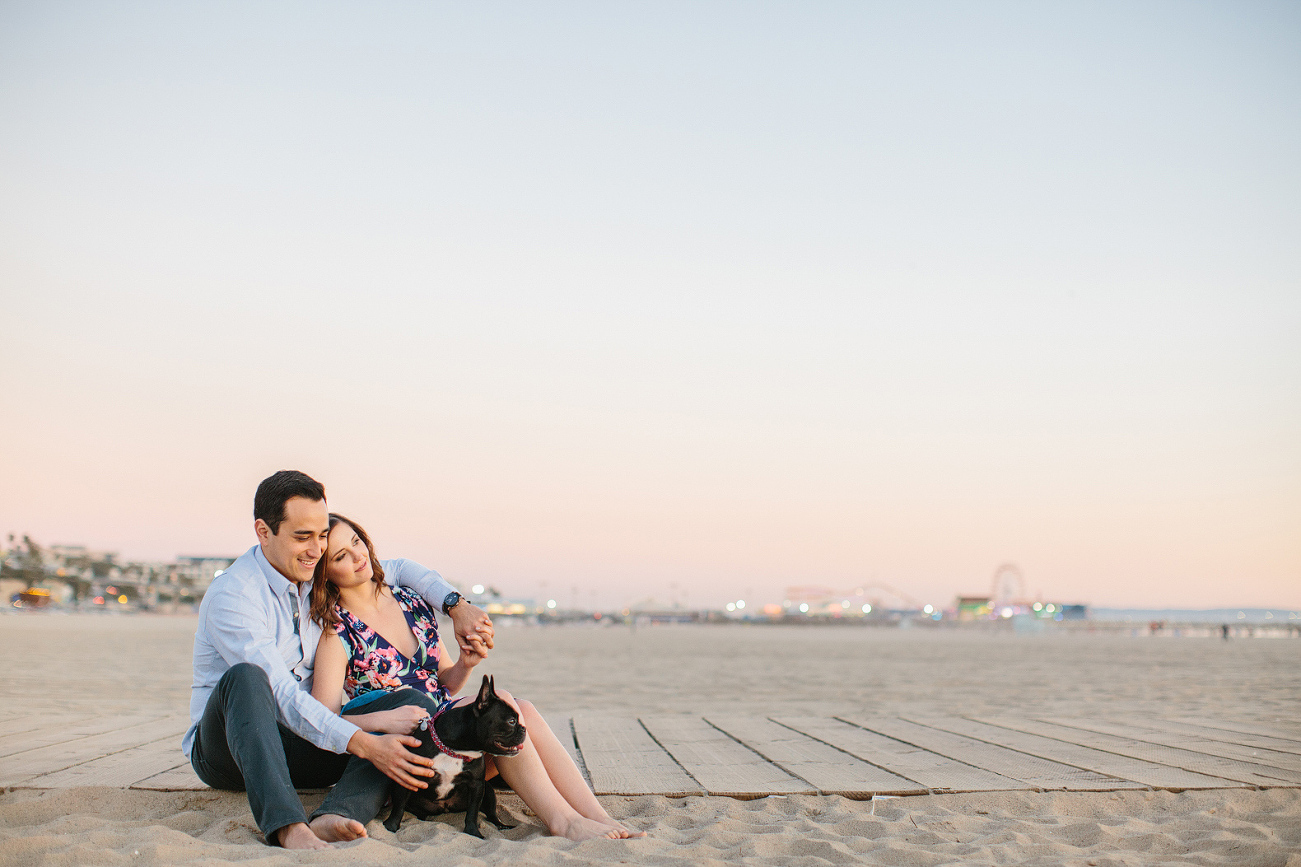 Alix and Anthony on the boardwalk. 