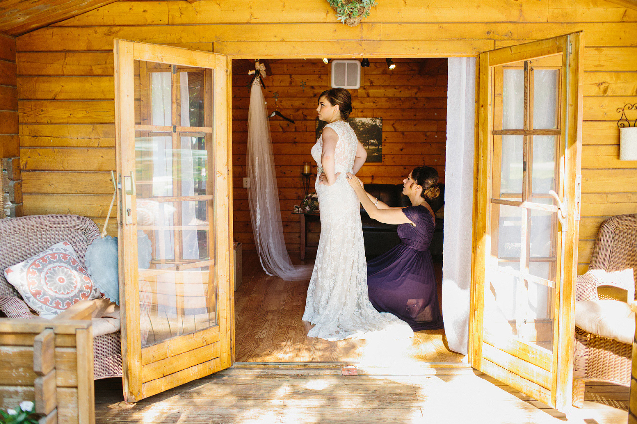 The bridal suite at Walnut Grove. 