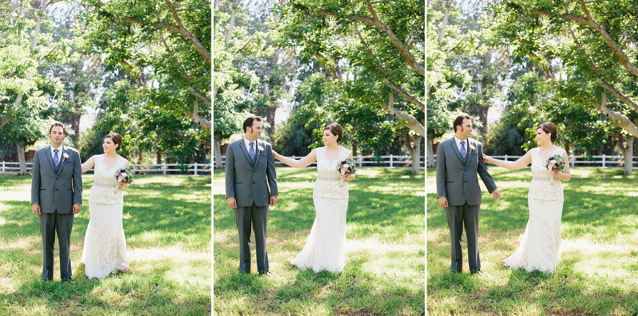 JD seeing his bride for the first time. 