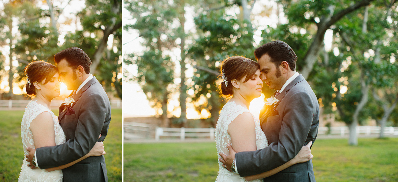 Whitney and JD at sunset. 