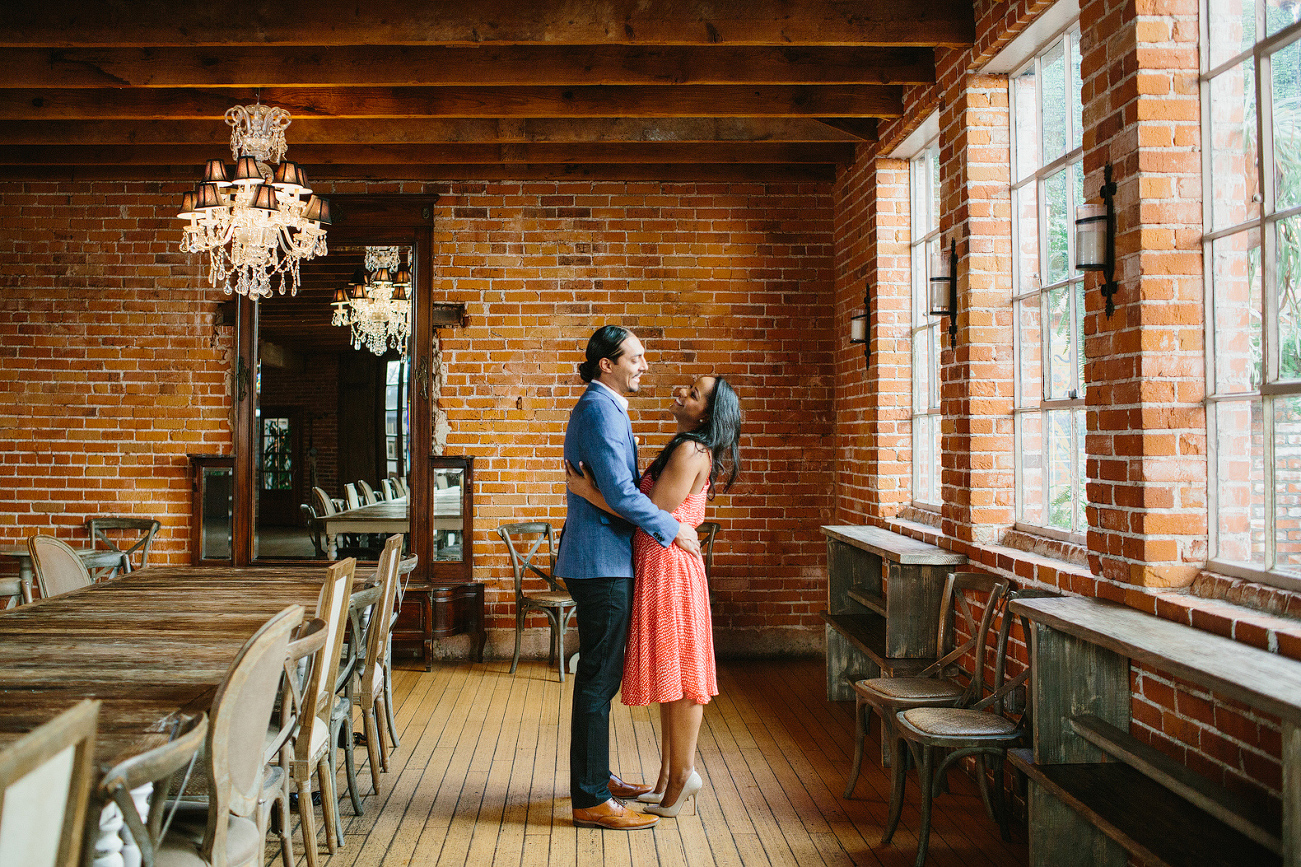 The couple in Carondelet House. 