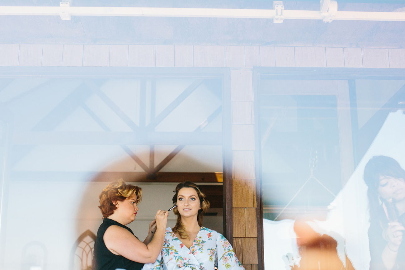 A photo of Ally on the balcony. 