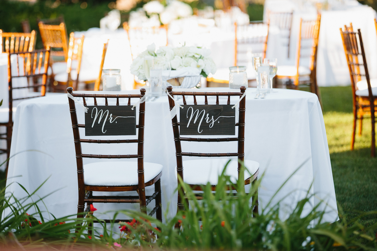 The sweetheart table. 