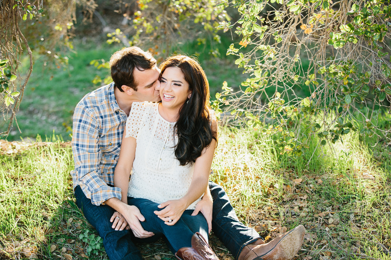 A sweet photo of the couple. 