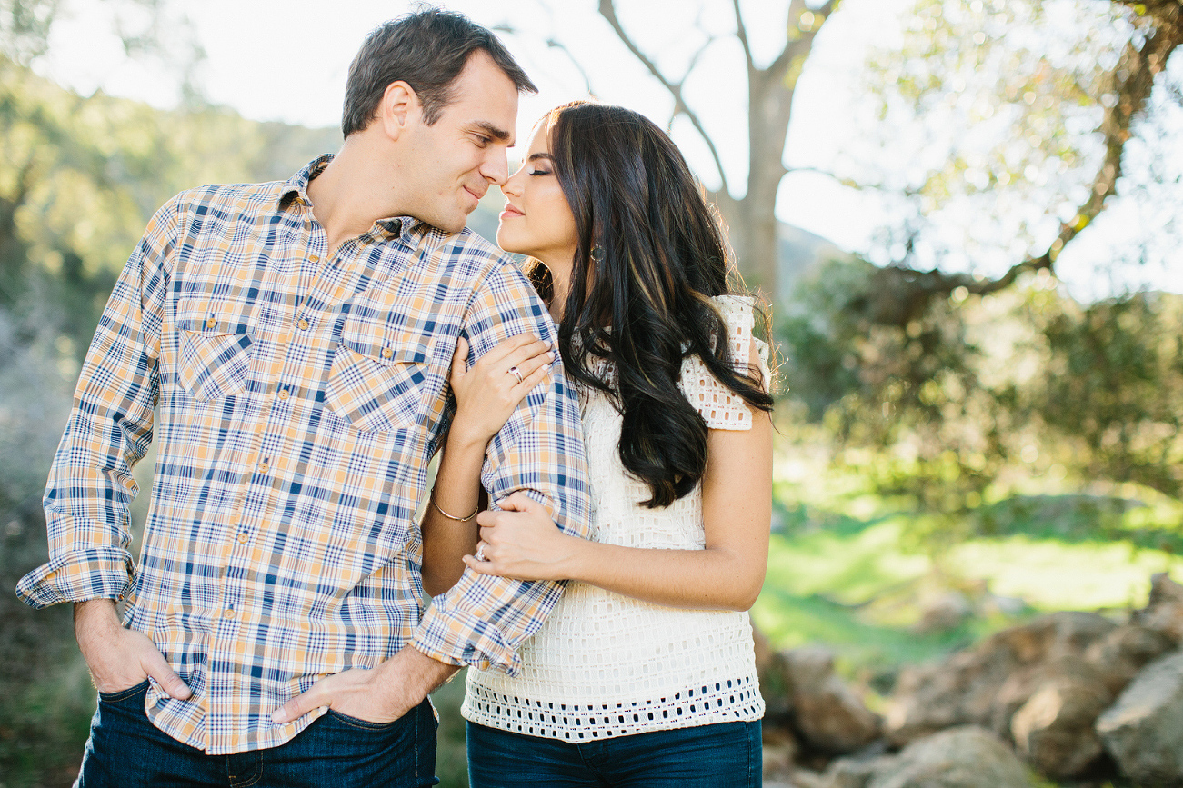 A sweet photo of Miren and Peter together. 