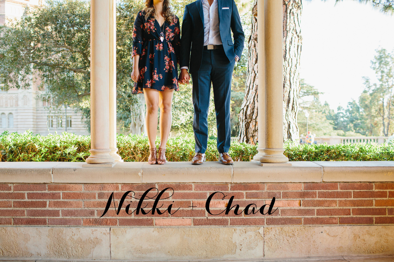 Nikki and Chad are alumni of UCLA. 