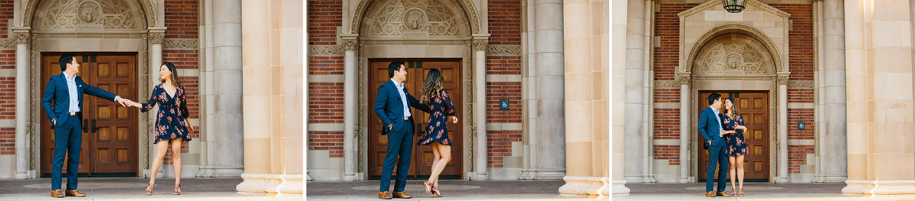 Sweet photos of the couple dancing. 