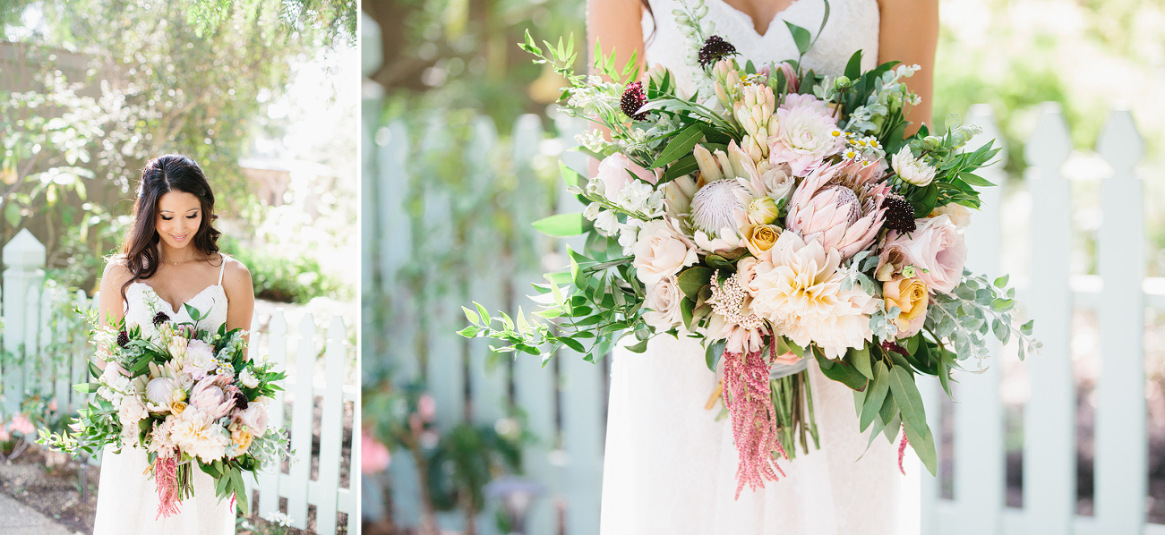large gorgeous bridal florals